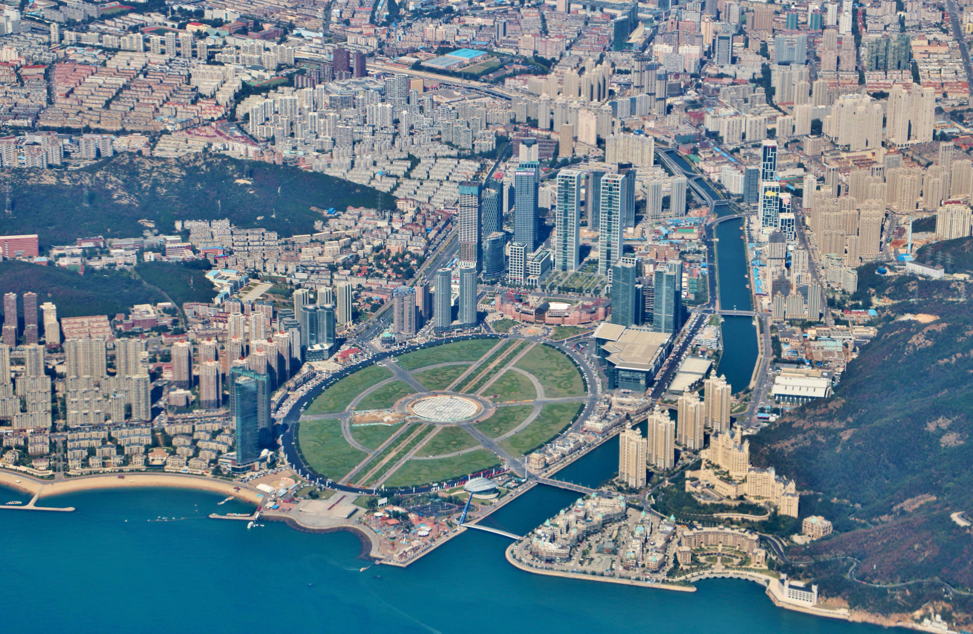 Xinghai Square in Dalian used for coastal Northeast planning