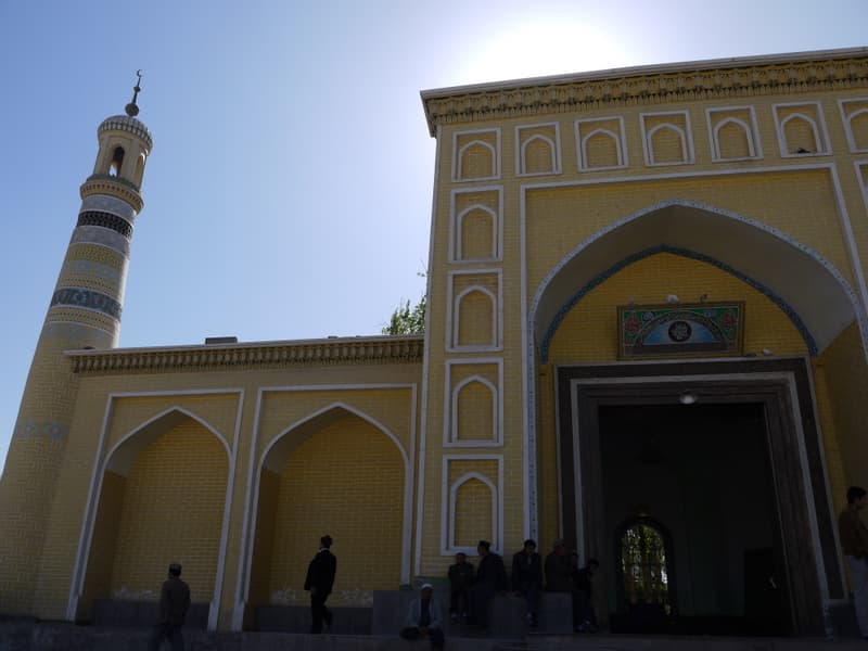Id Kah Mosque area in Kashgar