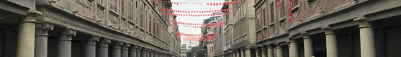 Old-town street scene in Shantou