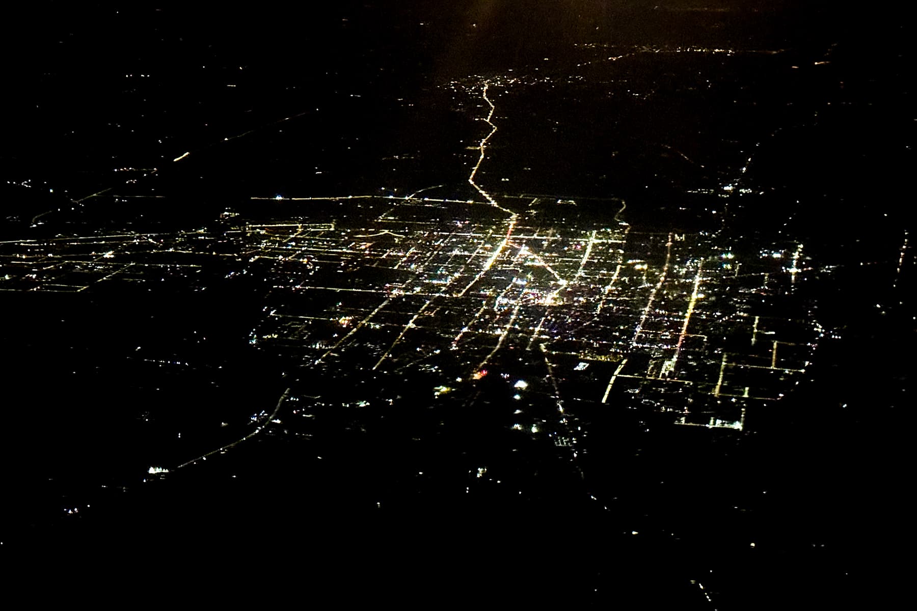 Xuchang: Xuchang Aerial Night